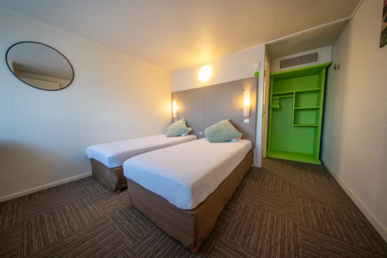 Chambre twin - Hôtel Ampaline Boulazac